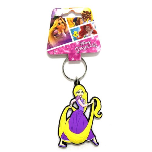 Tangled Rapunzel Soft Touch PVC Key Chain